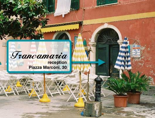 Francamaria Rooms Вернацца Экстерьер фото